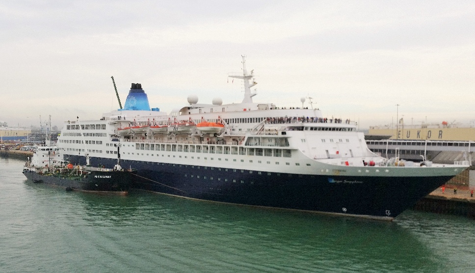 Saga Sapphire in Southampton