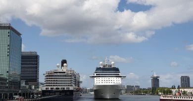 cruiseschip aankomsten