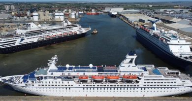 Astor, Magellan en Vasco da Gama in Tilbury