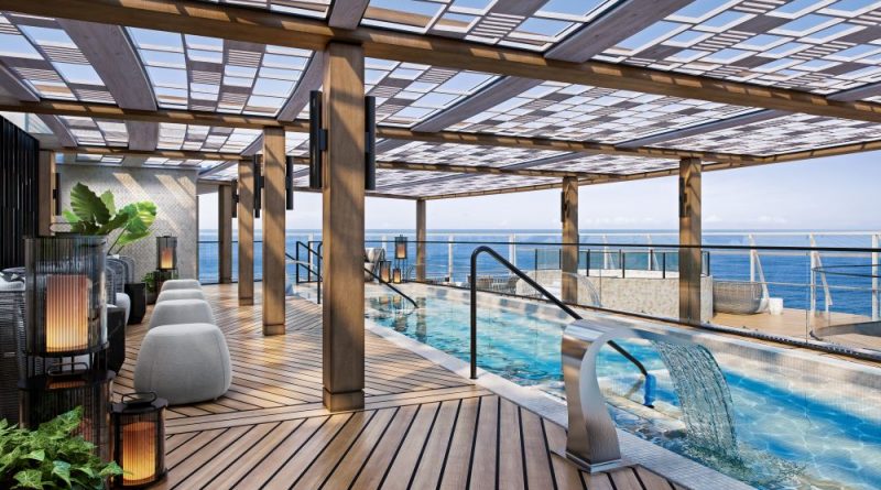 Vista Oceania Aquamar Spa + Vitality Center A Luxurious Sanctuary with indulgent spa terrace