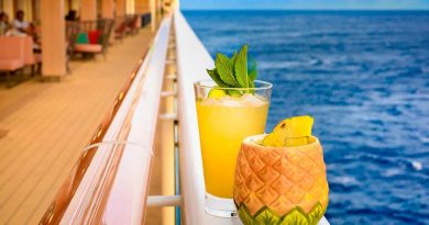 Norwegian Cruise Line - pine apple cocktail
