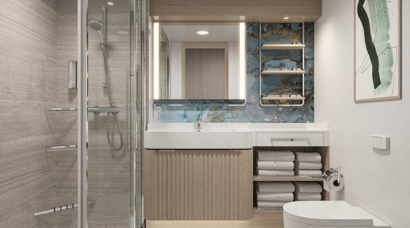 Norwegian Prima buitenhut badkamer