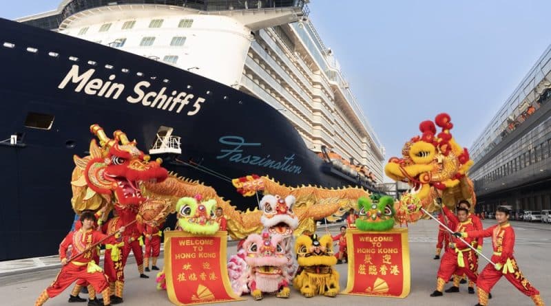 mein schiff 5 in Hong Kong