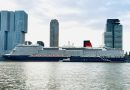 Queen Anne arriveert voor de eerste keer in Rotterdam