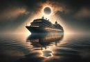 ai cruiseschip zonsverduistering